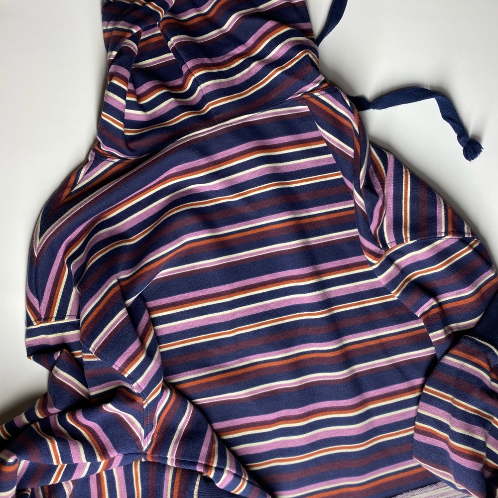 WIild Fable striped cropped hoodie